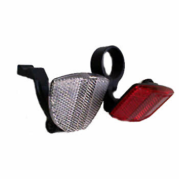 Front and rear Reflectors