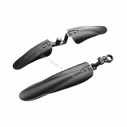 Down Hill / Mountain Bike Mudguards - Front and Rear