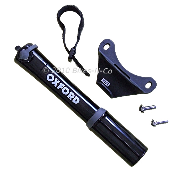 Oxford Telescopic Alloy Mountain Bike Mini Bicycle Pump - Click Image to Close