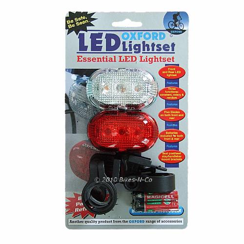 5 LED Bike Light Set from Oxford Products